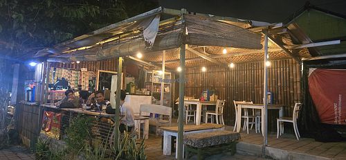 Street view at Arjuna Vegetarian Restaurant   in Yogyakarta