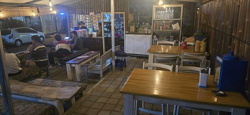 Interior view at Arjuna Vegetarian Restaurant   in Yogyakarta