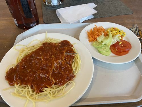 Tomatensauce Spaghettii  at Lakeside Restaurant Area 47 in Haiming