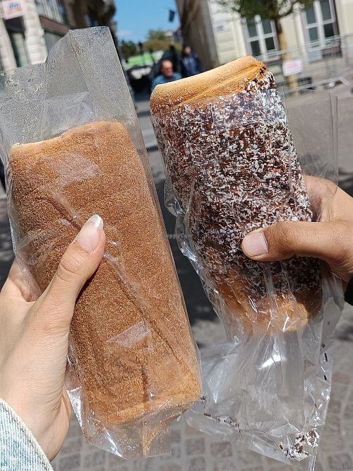  at Chimney Cake Shop  in Budapest