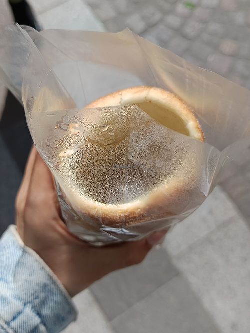  at Chimney Cake Shop  in Budapest