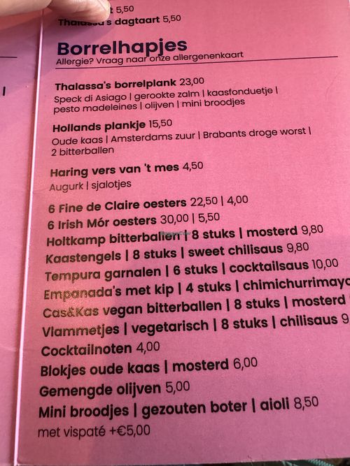   at Strandpaviljoen Thalassa in Zandvoort