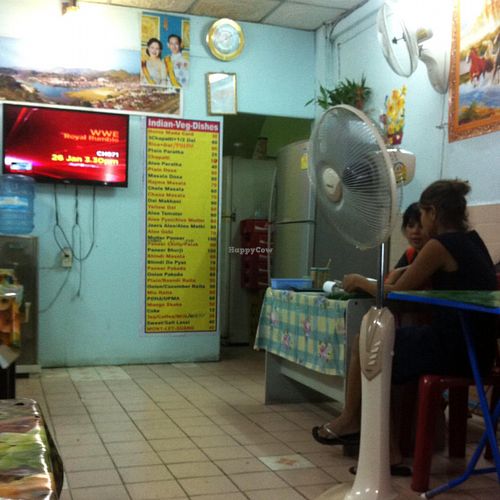 Inside the restaurant  at MGK - Ruby Land in Bangkok