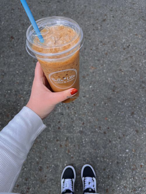 Seasonal Winter Iced Latte w/ Oat Milkk  at Bella Vita Coffee & Cream  in Exton