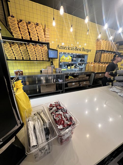 Inside  at Trill Burgers  in Spring