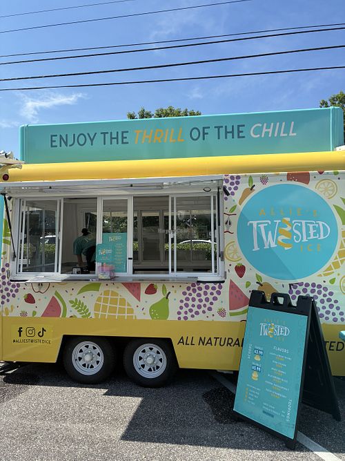 Truck   at Allie's Twisted Ice  in Fairhope