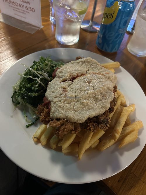 Eggplant parm  at Royal Oak Hotel  in Tighes Hill