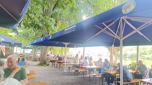  at Brauerei Biergarten Martinsbräu in Marktheidenfeld