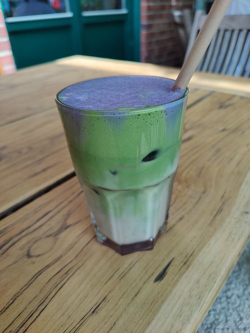 Lavender Matcha at Oliv in Cologne