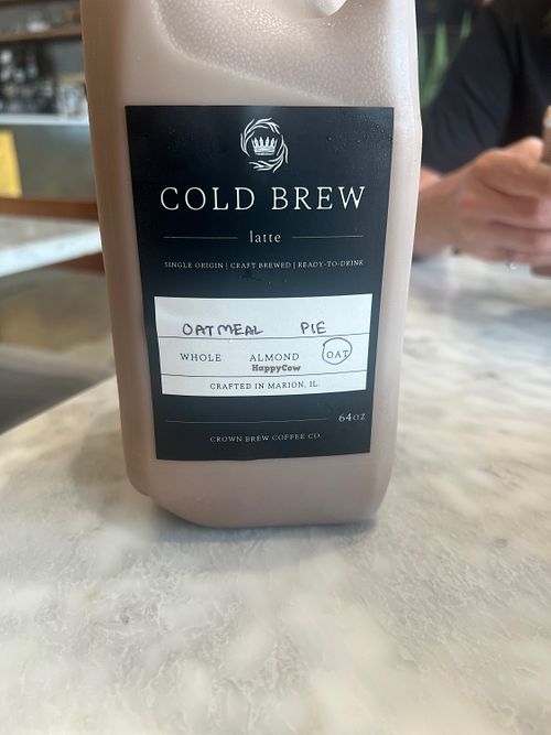 Cold brew flavored lattes!  at Cold Brew in Marion