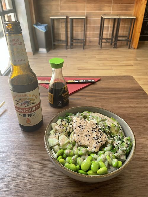 This week I added a beer just for the photo but the whole thing was €11!  at Your Sushi  in Rome