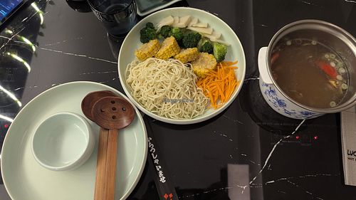 Hot pot vegetariano (vegano) at Lucky Ramen  in Avellino