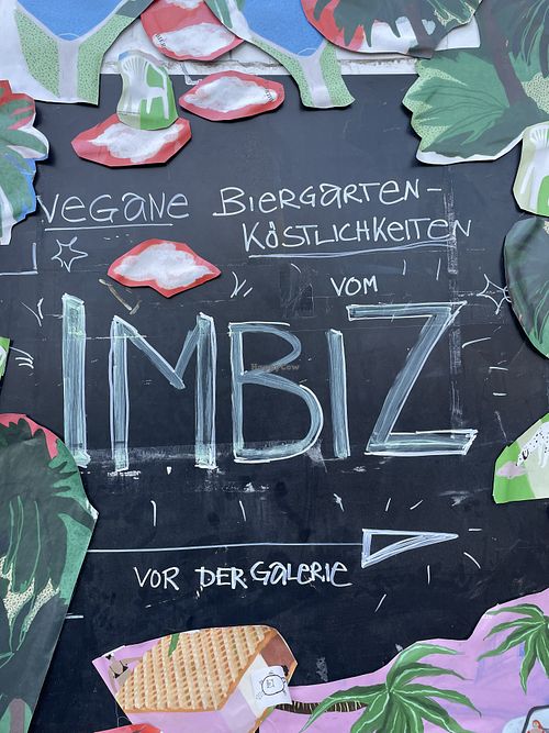 Sign  at ImbiZ in Nuremberg