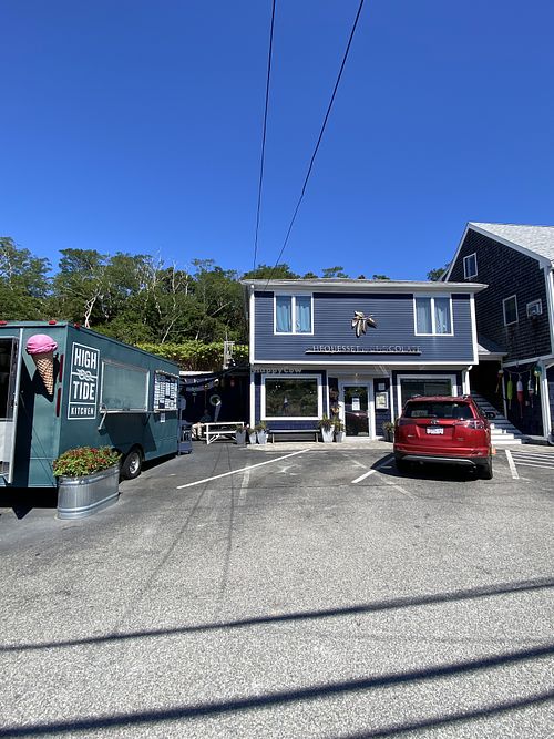 Front  at Chequessett Chocolate in Truro