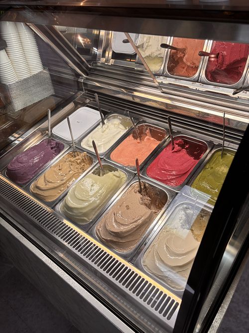 Gelato  at Gelato 9. in Tokyo