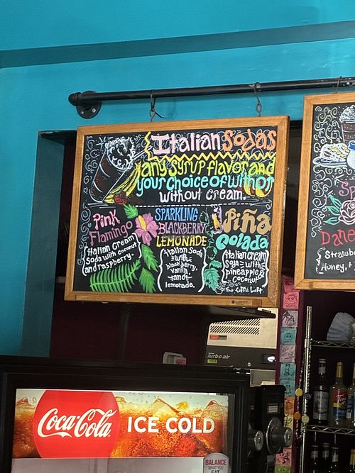Menu   at The Coffee Loft in Fairhope