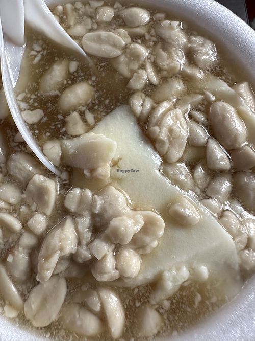 Tofu pudding  at Tofu Pudding and Mung Bean Soup in Taipei