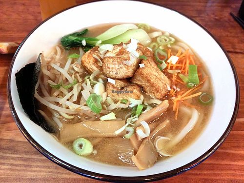 Vegan ramen at Susanoo Ramen in Toulouse