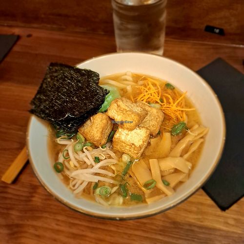 Vegan miso soup 🍜 at Susanoo Ramen in Toulouse