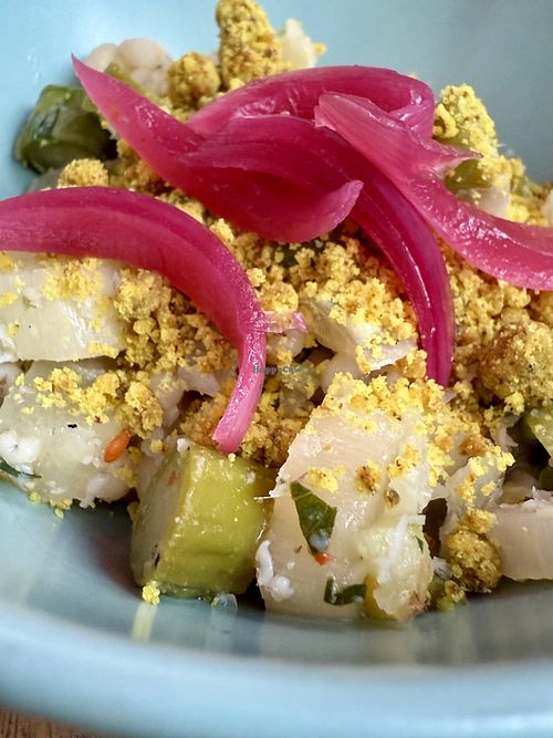 Amuse Bouche mit Curry Pulver  at Gustavo in Augsburg