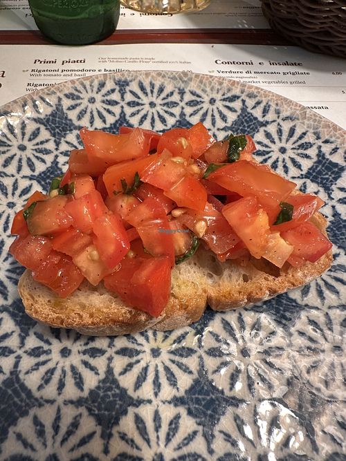 Bruschetta   at Osteria del Grillo al Pantheon in Rome