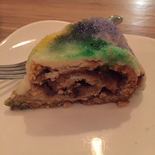 Vegan King Cake! at Seed - Faubourg Lafayette in New Orleans