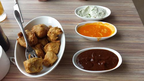 Southern Fried Nuggets with ranch,  buffalo, and BBQ sauces at Seed - Faubourg Lafayette in New Orleans