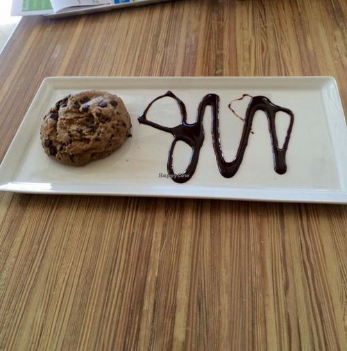 vegan (duh) chocolate chip cookie at Seed - Faubourg Lafayette in New Orleans