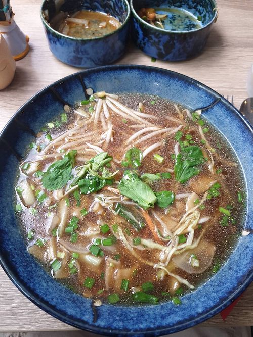 Thenkthuk soup at Sonam (Tibetan Family Restaurant) in Paris