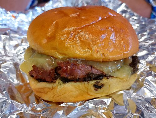 Hamburguesa vegana dulce rebelión at Amalur Taberna in Barakaldo
