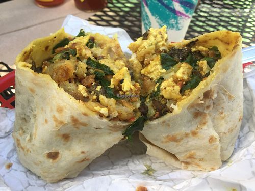 Wendy's burrito pretty tasty! at Ruby's in Ashland