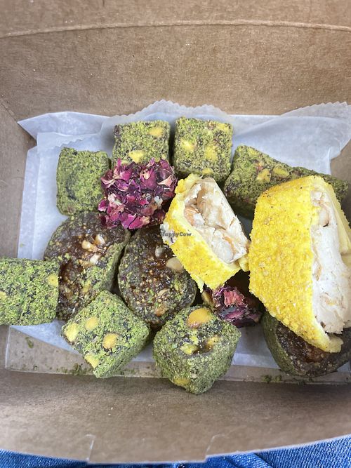 Assortment of Turkish delights and halva   at Noble Essence Market  in Sparkill