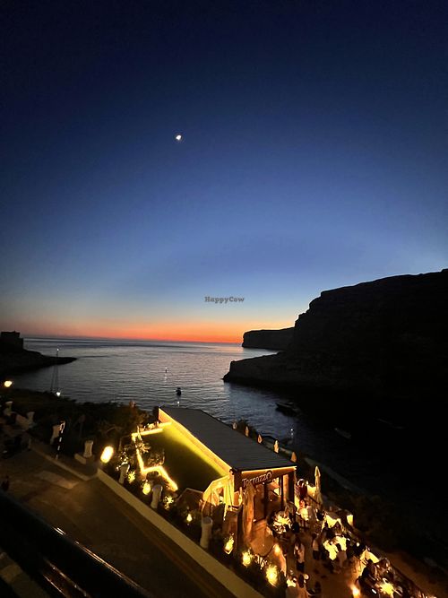 Sunset view over Xlendi  at Ic-Cima in Munxar