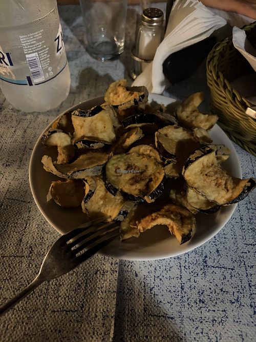 Fried eggplant  at Estiatório Antónis - Εστιατόριο Αντώνης in Elafonisos