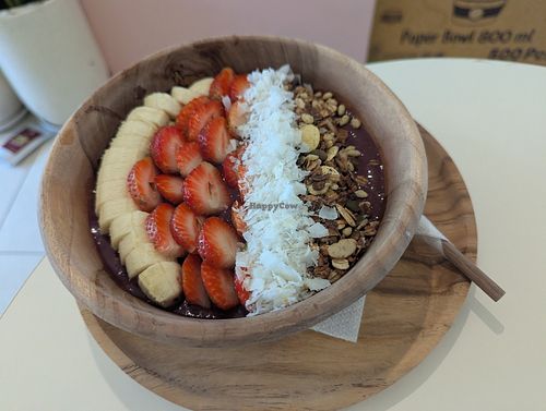 Acai at Veganlicious - Jalan Pasar - Vegan Smoothie Bowl and Coffee  in Sanur