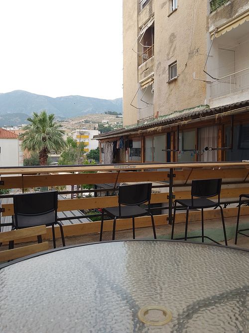  at Cafe Shëndet in Himare