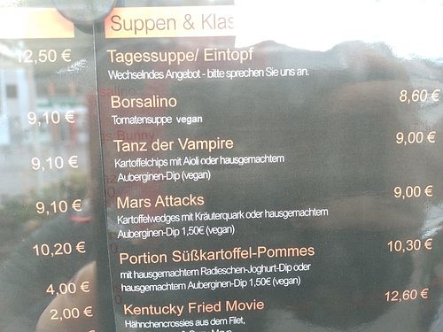 3 Suppen und Klassiker vegan at Z.a.K. in Gottingen