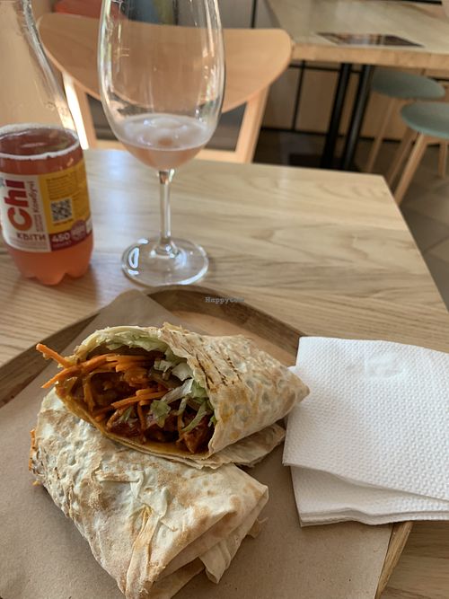 Wrap  at VegAmrita in Kharkiv