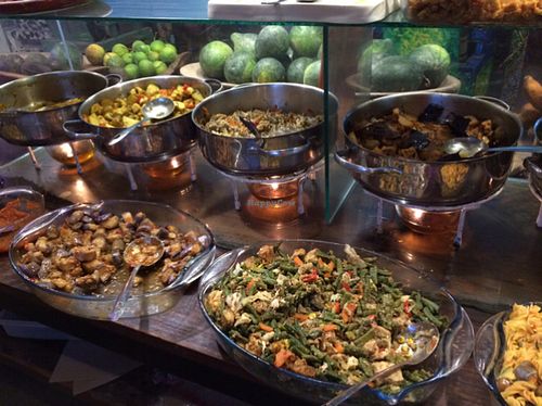 buffet  at 9 Warung in Ubud