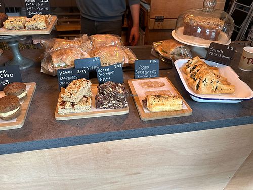 Vegan baked goods  at No13 Coffee  in Brighton