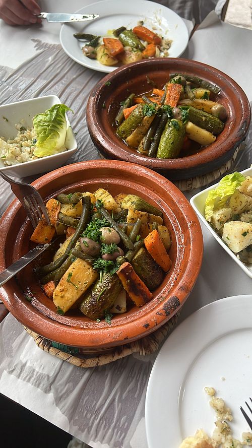 veggie tagine  at Dar Tagine in Agadir