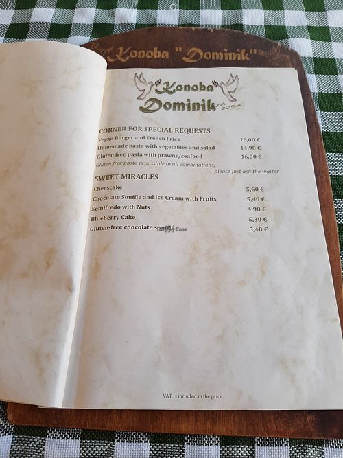 Vegan Burger and French Fries at Konoba Dominik in Kastel Novi