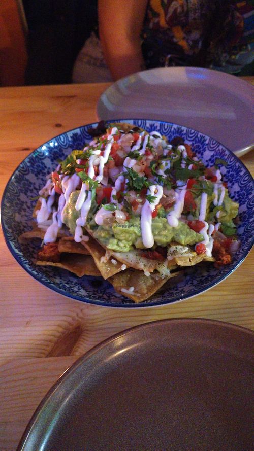 Nachos with guacamole at Six Seis - Vilanova i la Geltrú in Vilanova I La Geltru