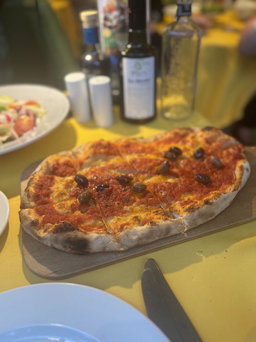 Pizza bread  at Da Bruno - Sul Mare in Marbella