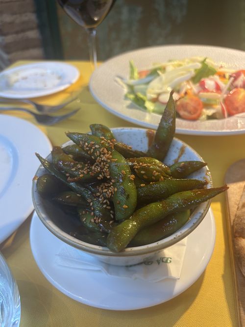 Edamame  at Da Bruno - Sul Mare in Marbella