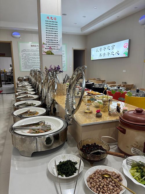 Amazing vegan food in Zhengzhou   at Quanmin Vegetarian Buffet Restaurant - 全民素食自助餐厅 in Zhengzhou
