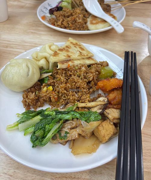 Fried ricee  at Quanmin Vegetarian Buffet Restaurant - 全民素食自助餐厅 in Zhengzhou