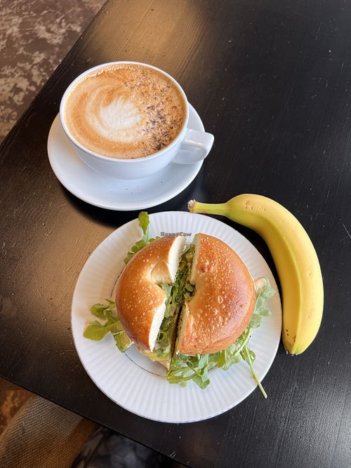 The Liddo and Evan’s latte  at Bow + Arrow Coffeehouse  in Damascus