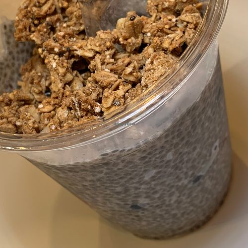 Chia Pudding: Seasonal Jam, Gluten Free Oats, Granola at Matchacita in Kalamazoo