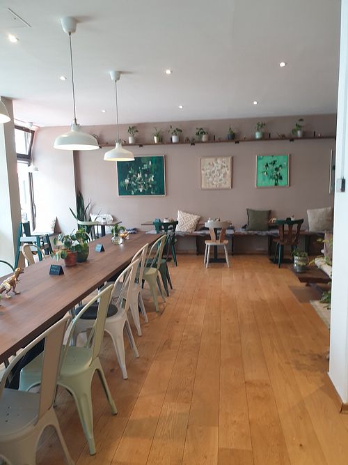 Inside at Herbivora in Bad Aibling